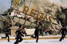 September 1985, Mexico City, Mexico --- A building collapses after the earthquake. --- Image by © Sergio Dorantes/Sygma/Corbis