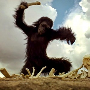 2001 Una odisea en el espacio (1968)_2001 a space odyssey_Mono hueso_Ape bone_Zarathustra