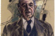 by R.B. Kitaj, pastel and charcoal, 1986