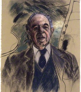 by R.B. Kitaj, pastel and charcoal, 1986