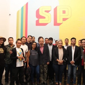 02 Algunos artistas del Salón Puebla.