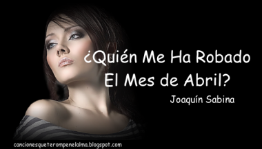 Joaquín Sabina Abril